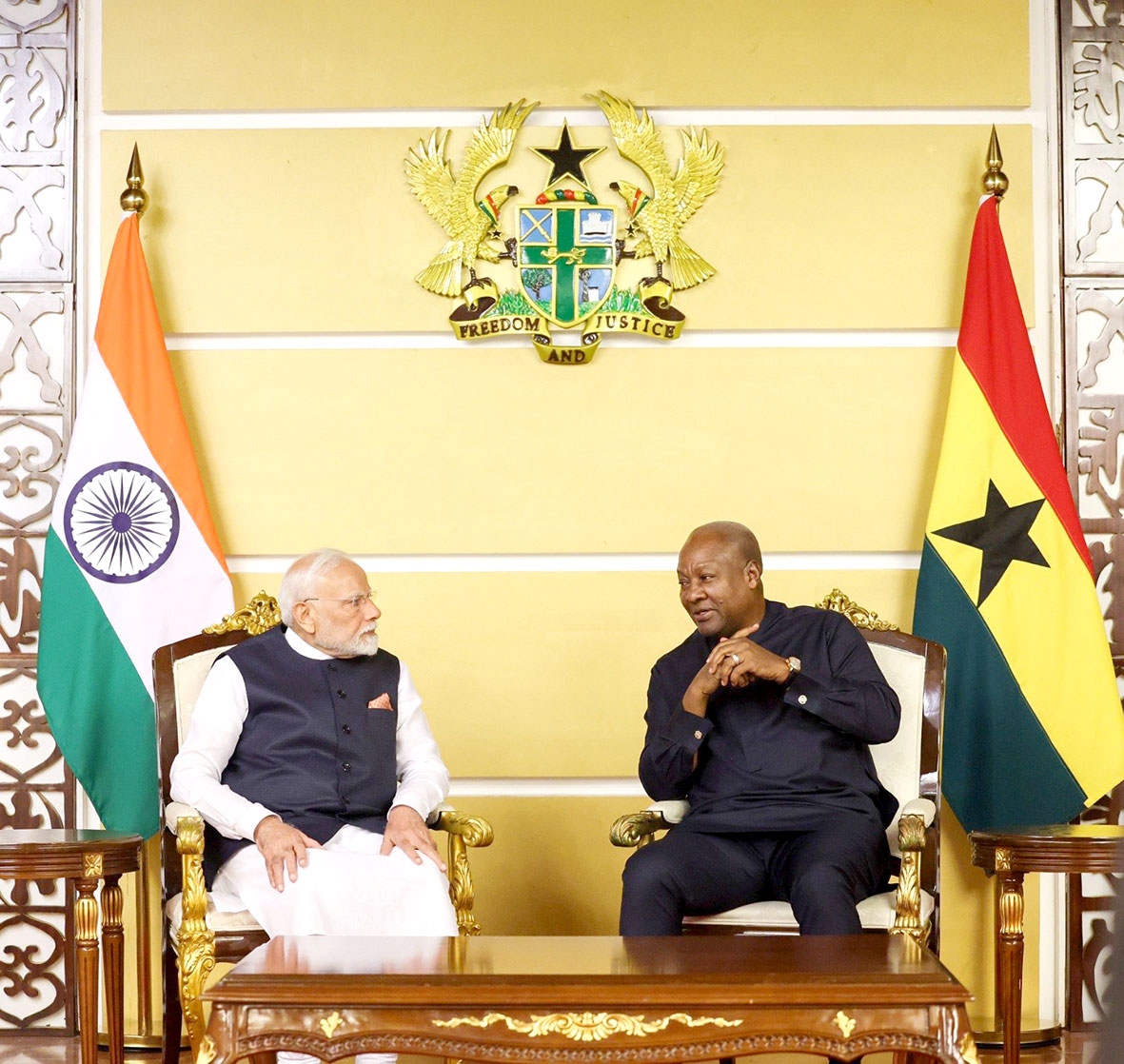 Ghana-Inde LA PHOTO D'ICI