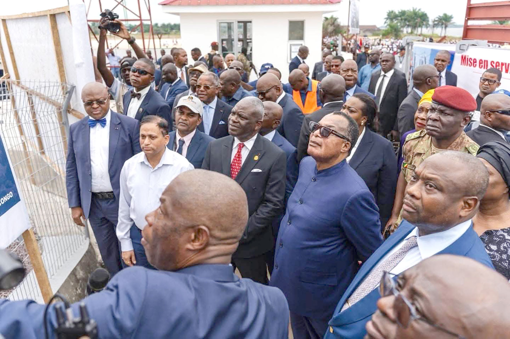Denis-Sassou-NGuesso-visite-infrastructures LA PHOTO D'ICI