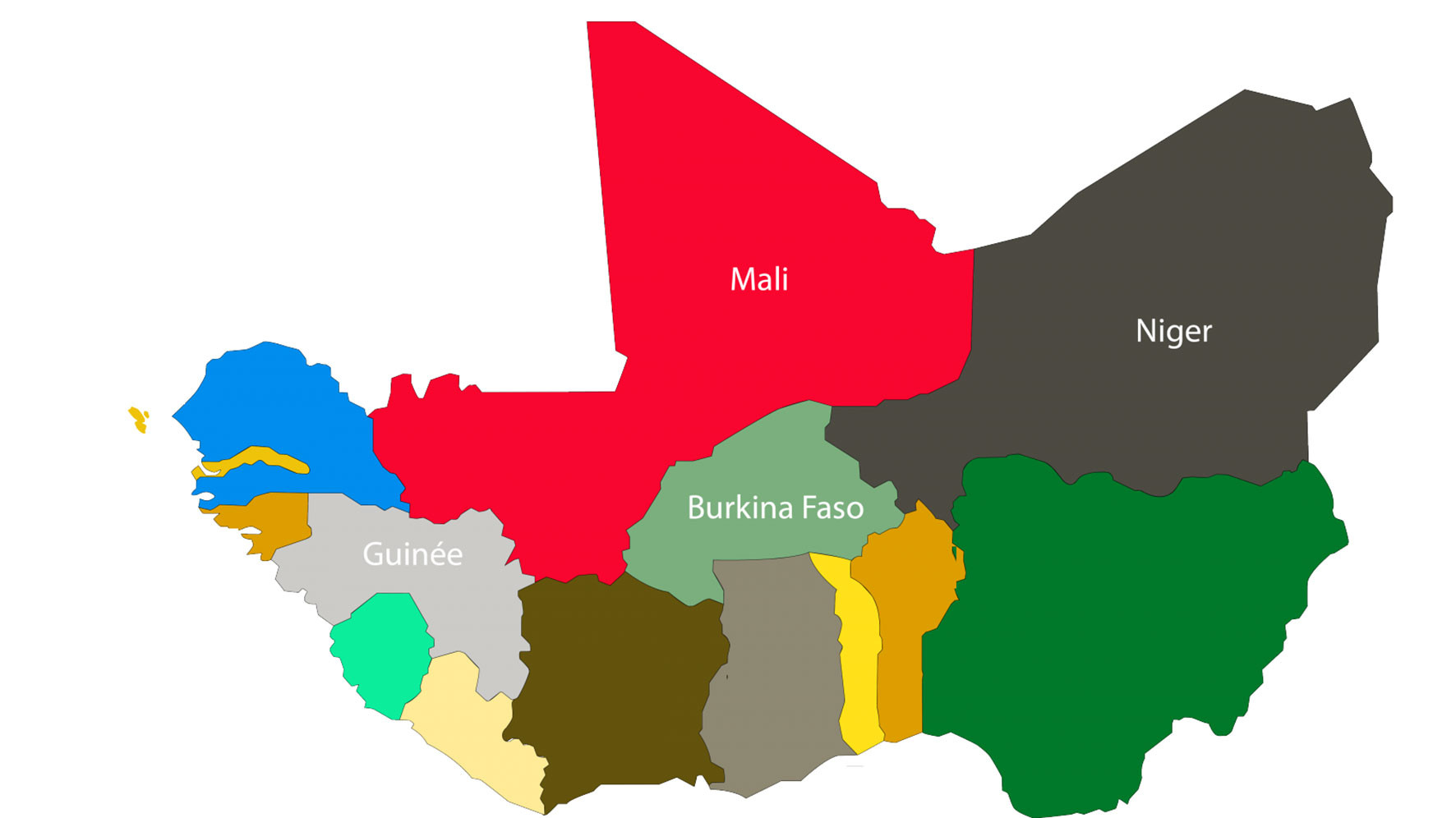 Guinee-Burkina-Niger-Mali LA PHOTO D'ICI